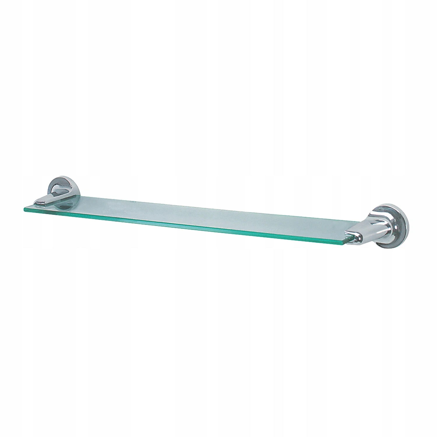 Spirella nástěnná polička Lagune, chromovaná ocel, sklo, 58,5 cm