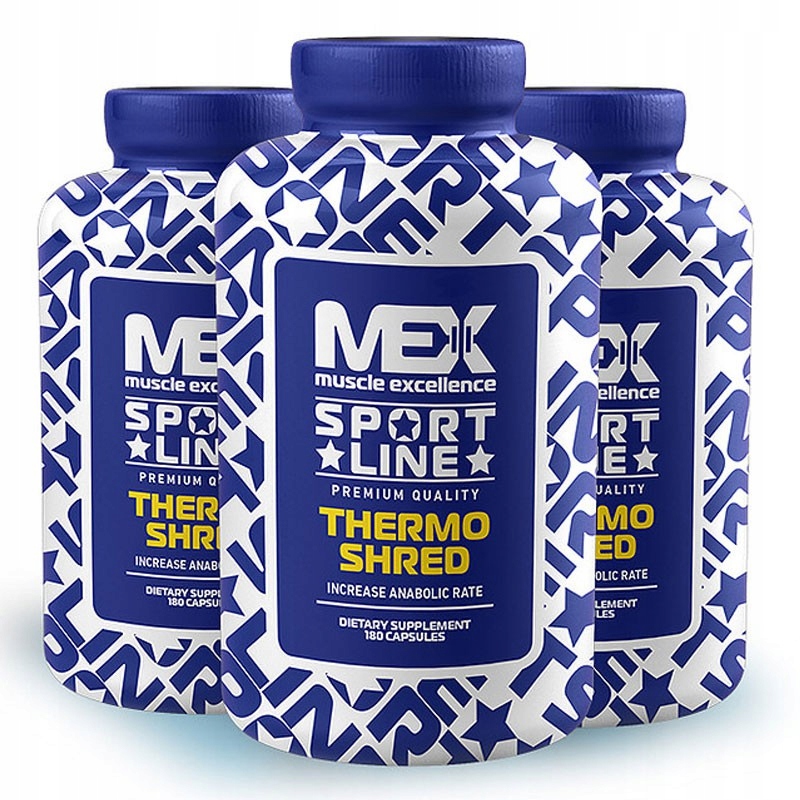 Mex Thermo Shred 180 kapslí Spalování Tuků Látková Přeměna