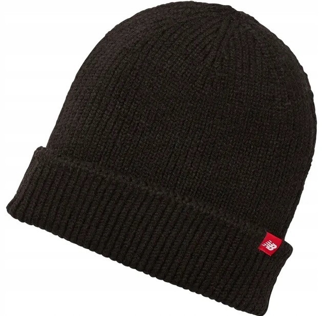 

Czapka Zimowa New Balance Czarna Ciepła