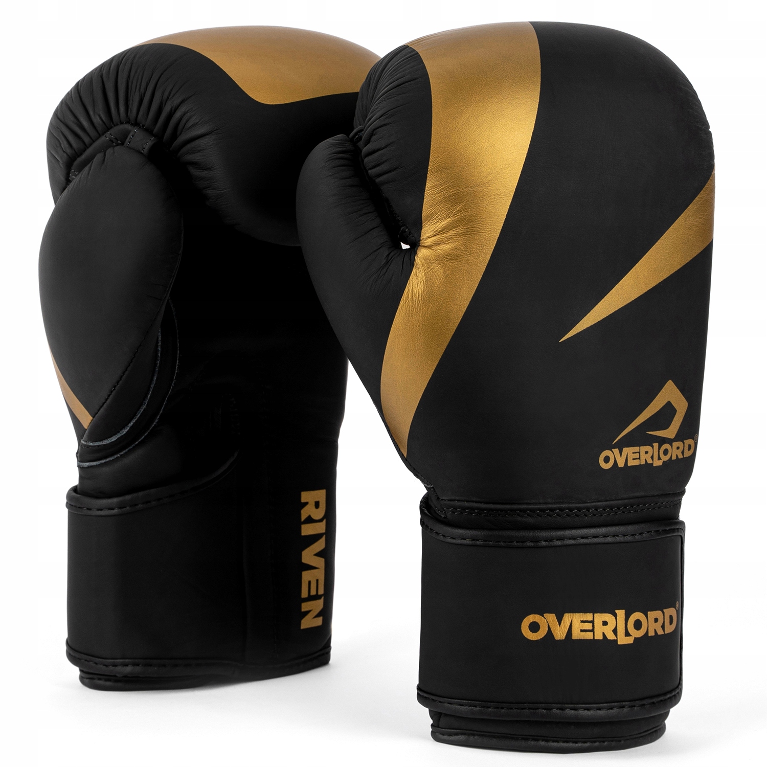 Overlord Rękawice Bokserskie Riven Złote 14 oz. 14 oz.