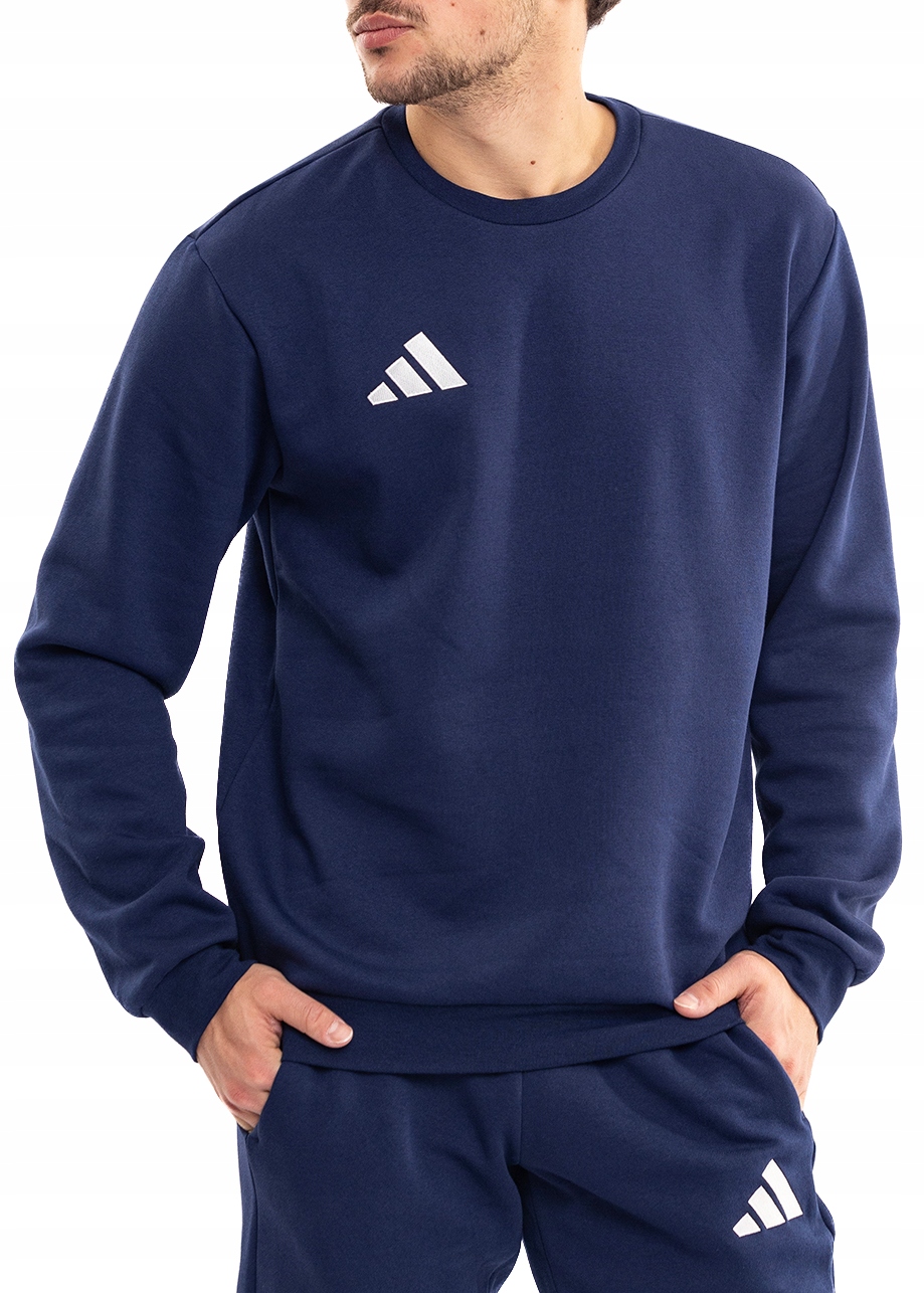 Bluza Męska adidas Entrada 26 Bez Kaptura Sportowa Bawełniana roz. M