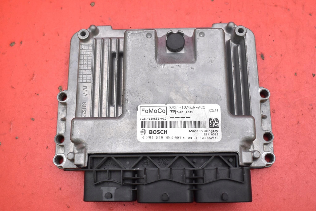 control unit computer of the engine BV21-12A650-ACC FORD FIESTA MK7 1.4 TDCI 68 KM