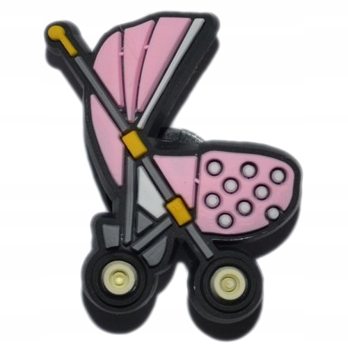 

Pozostałe -Przypinka do Crocs - wózek - 3416