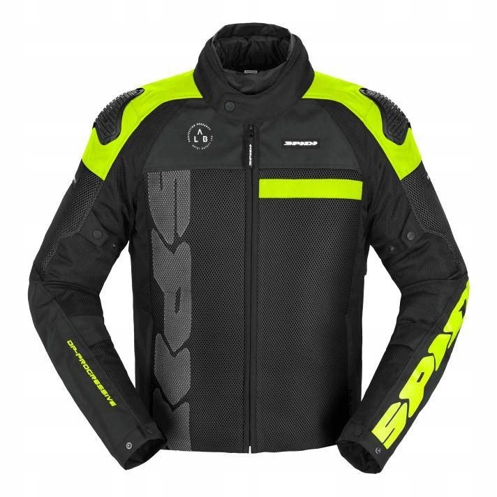 Textilná bunda Spidi Progressive Net H2OUT Fluo čierna/žltá fluo Darčeky