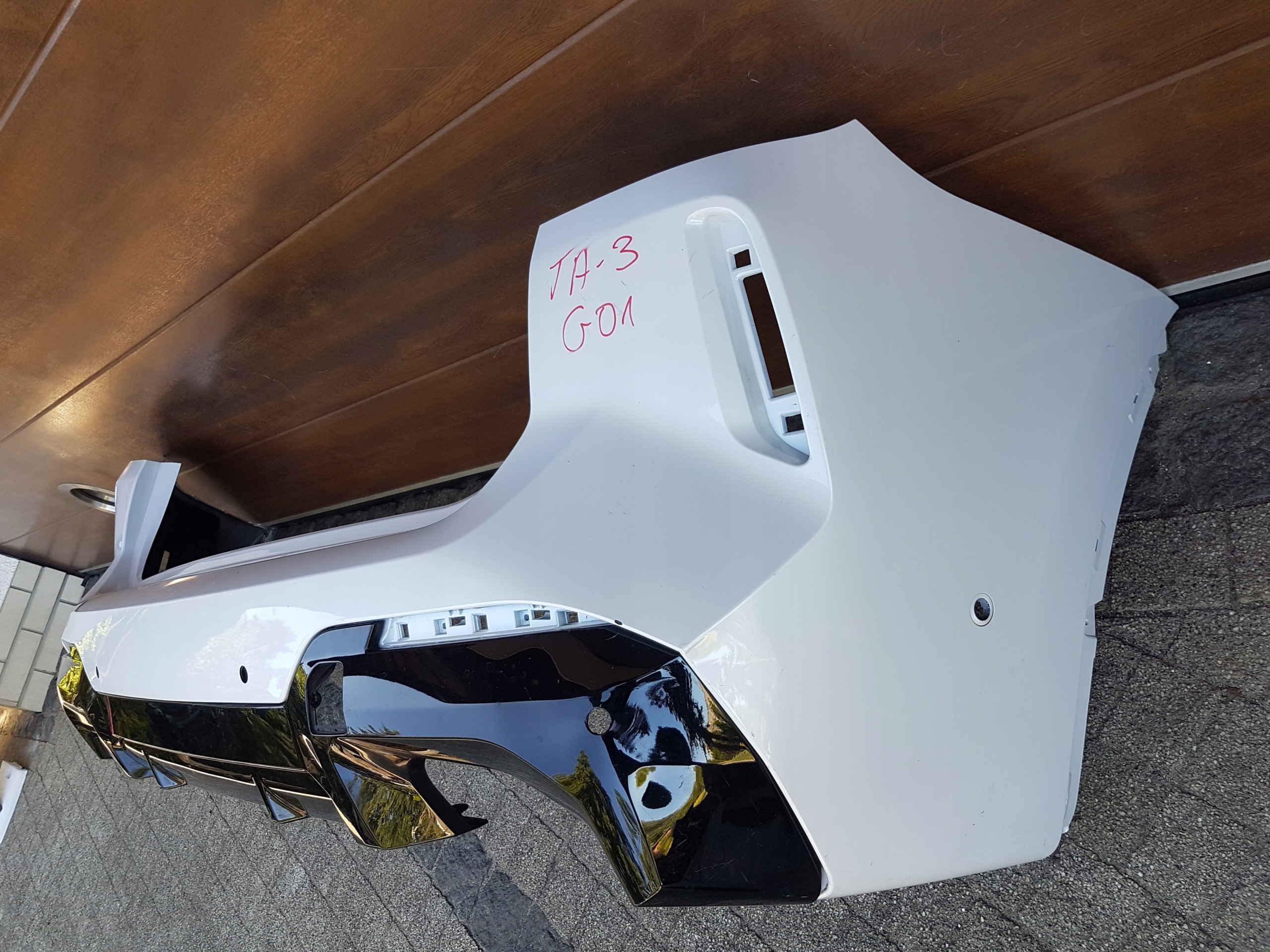 bumper rear rear part BMW X3 G01 LCI m-packet