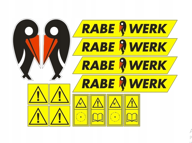 Samolepky Rabewerkovo polepení