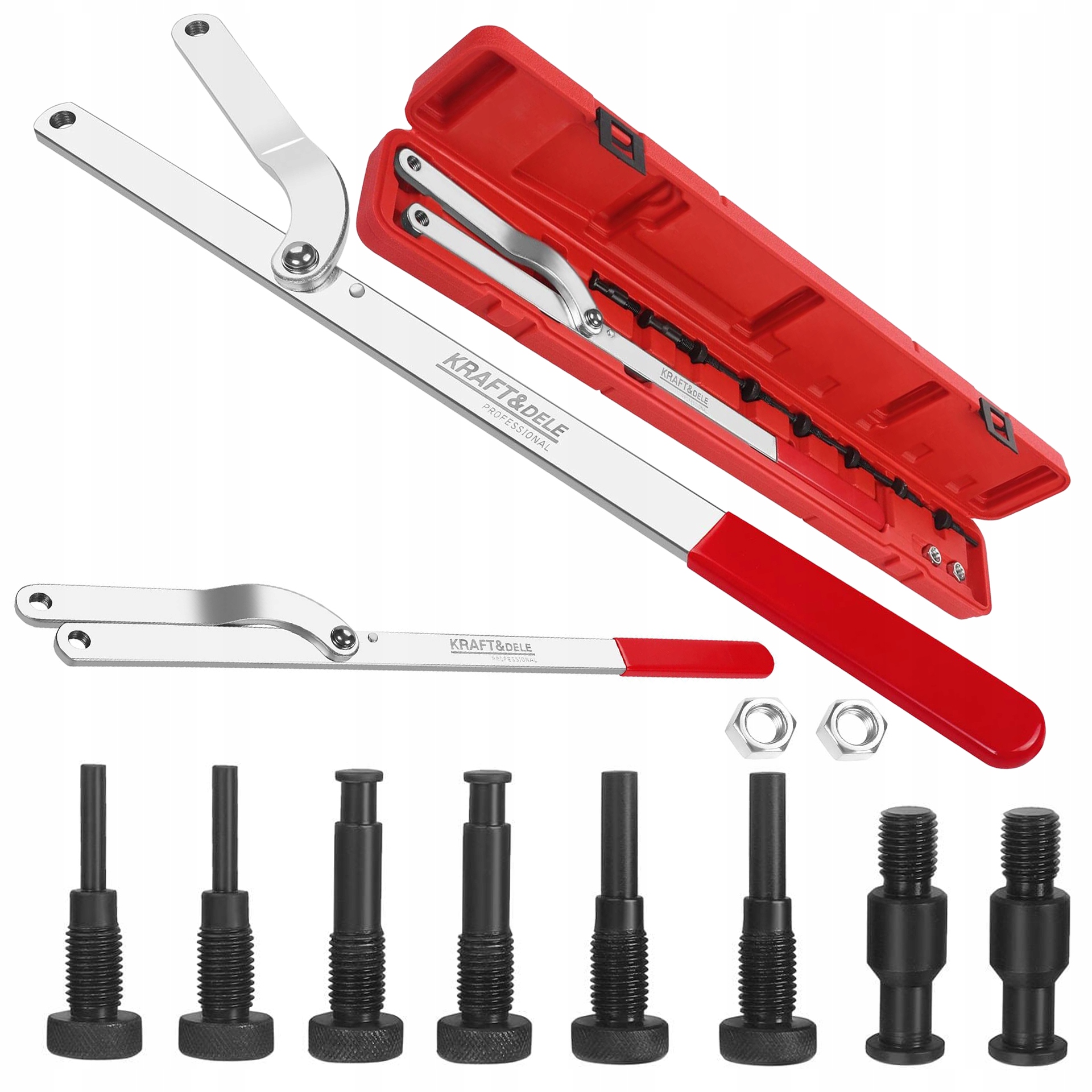 Klucz do Napinania Koła Pasowego 53 cm 40–220 mm Bolce Stożkowe Kraft&Dele