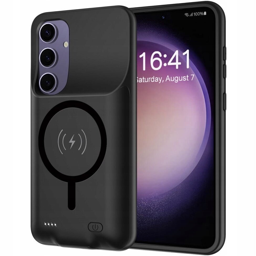 Pouzdro S Baterií 10000 mAh Pro Samsung Galaxy S24+ Plus Powerbank Pro Magsafe