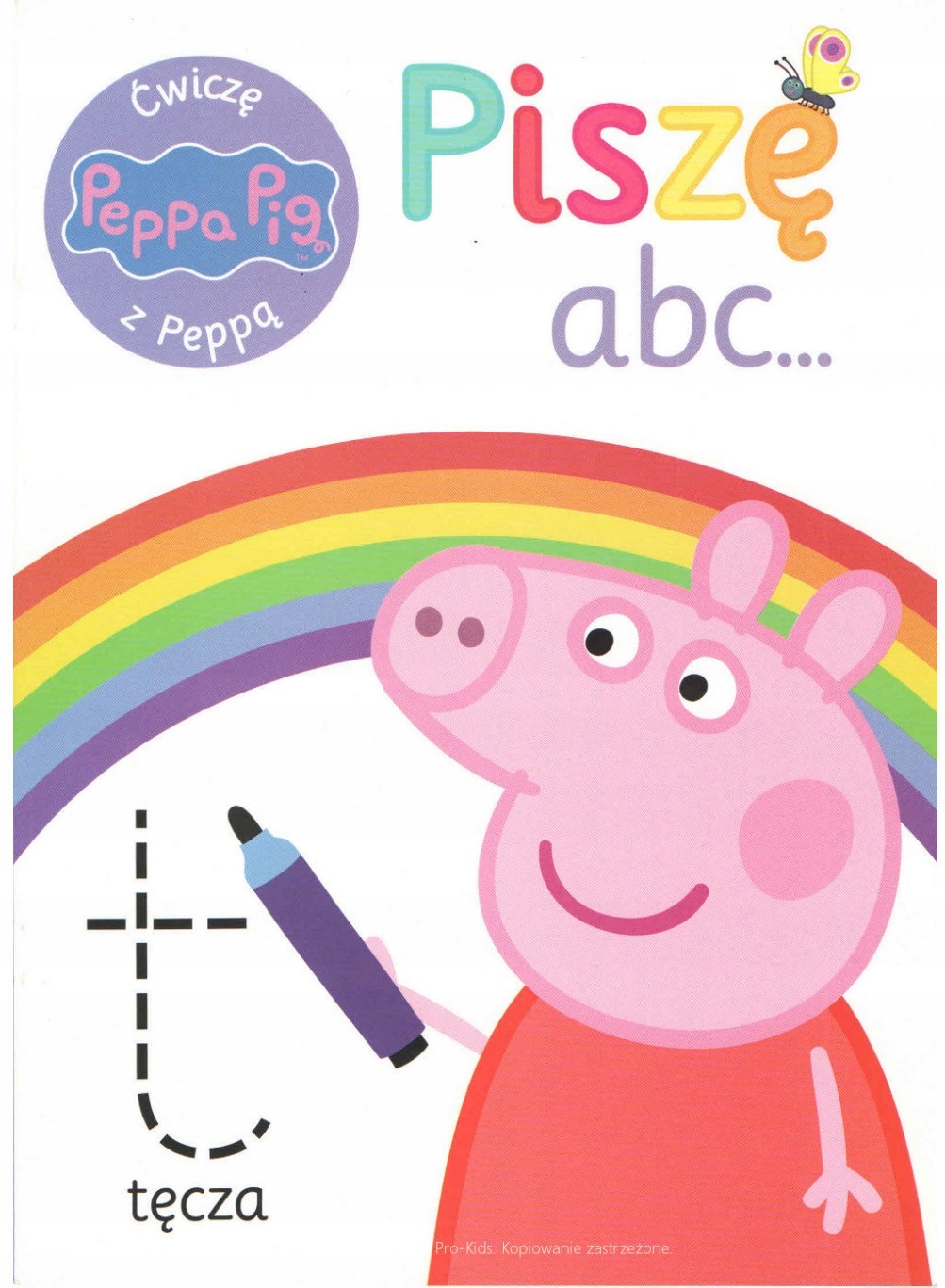 

Świnka Peppa Ćwiczę z Peppą Piszę abc Literki