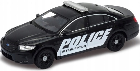 Ford Interceptor Police model Metal Welly 1:24