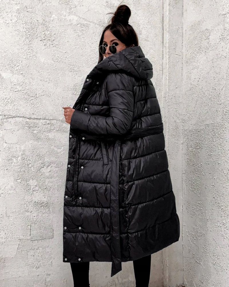 Zimní Bunda 2V1 6635 Černá L (40)