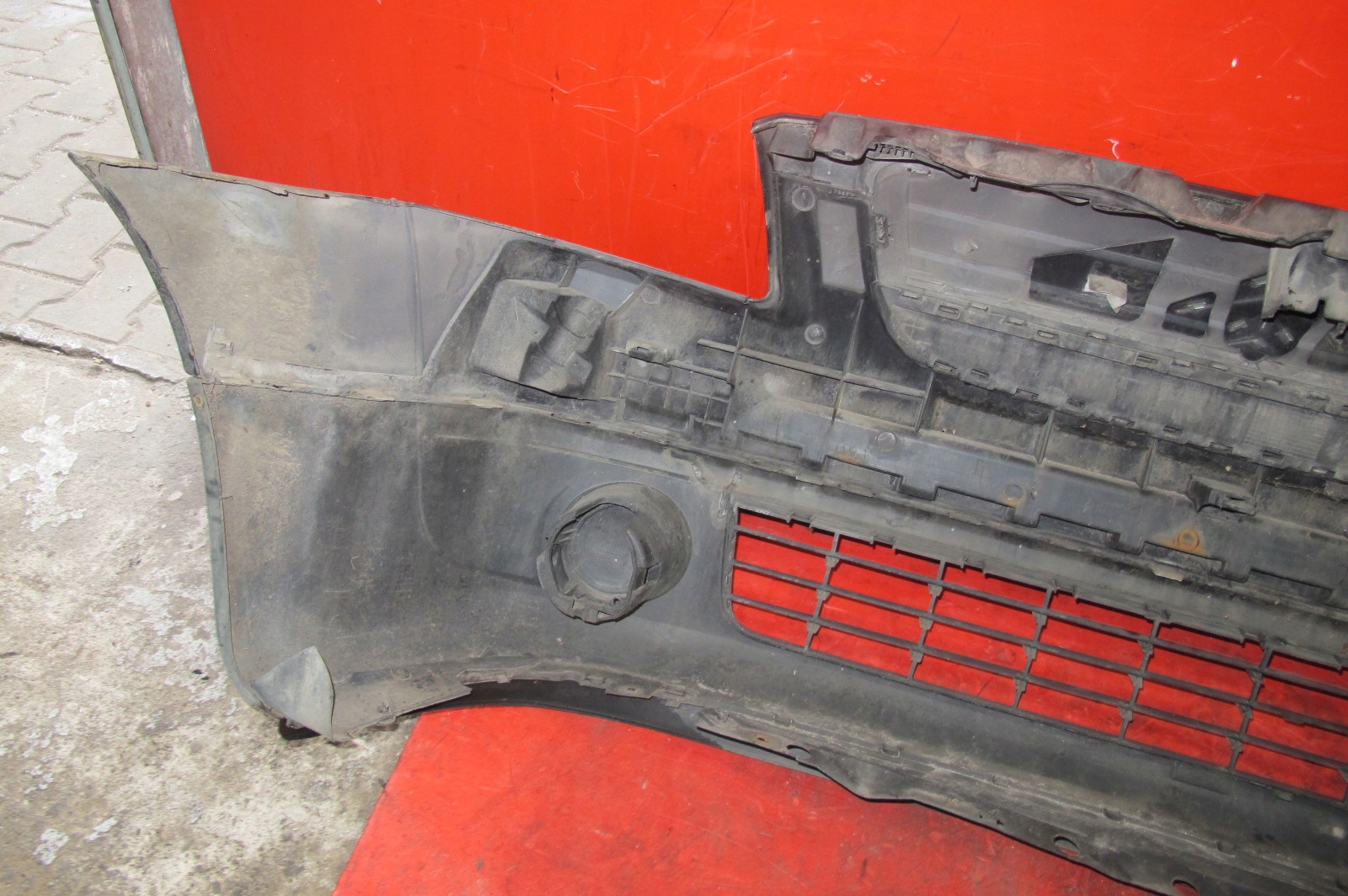 CITROEN C2 JM 03-08 front bumper front black EXY