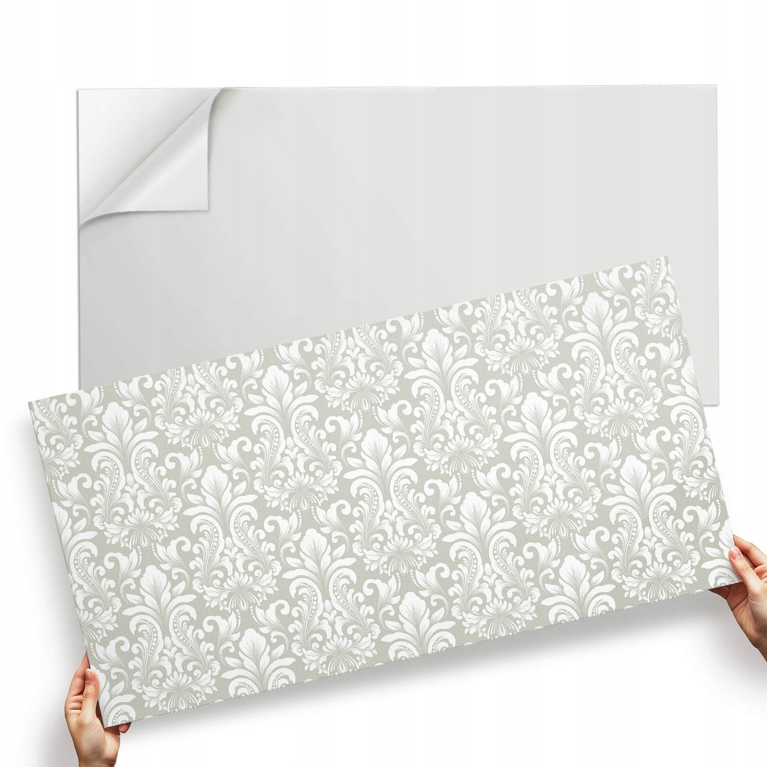Vinylový nástěnný panel Ornamentové akcenty v rostlinném stylu 120 x 60 cm