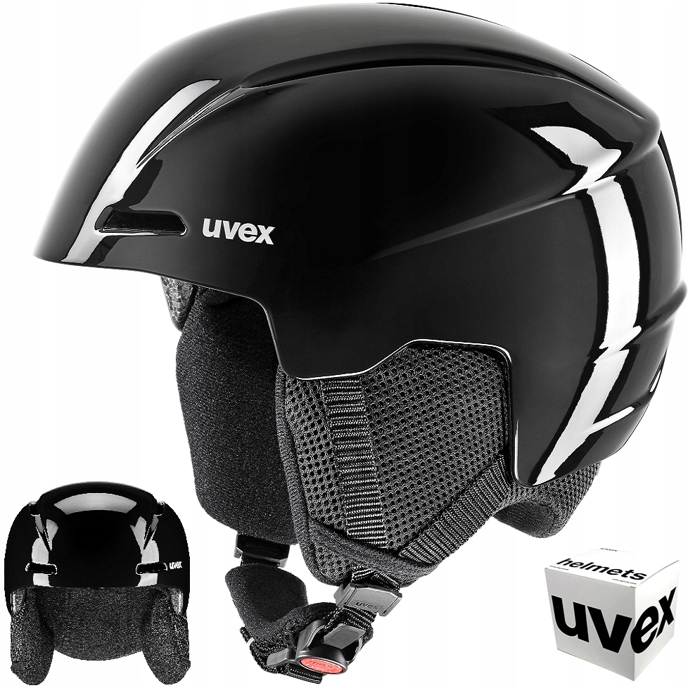 Dětská, lyžařská a snowboardová přilba Uvex Viti Pure 46-50 cm černá