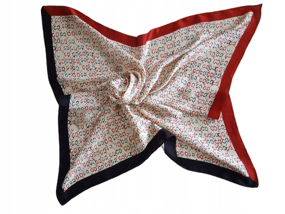 MODNA GAWROSZKA CHUSTA APASZKA SZAL Wzór dominujący bez wzoru