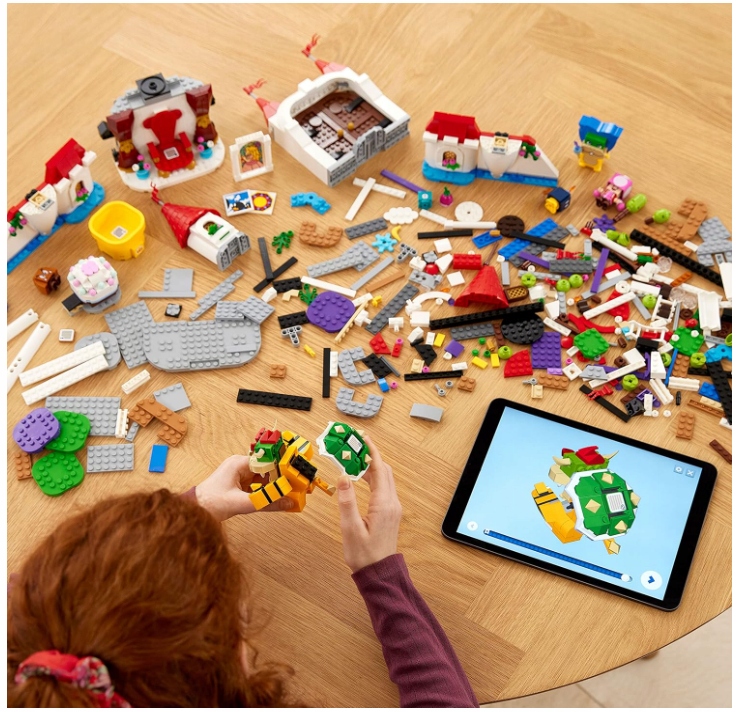 LEGO Super Mario 71408 Zamek Peach Płeć chłopcy dziewczynki