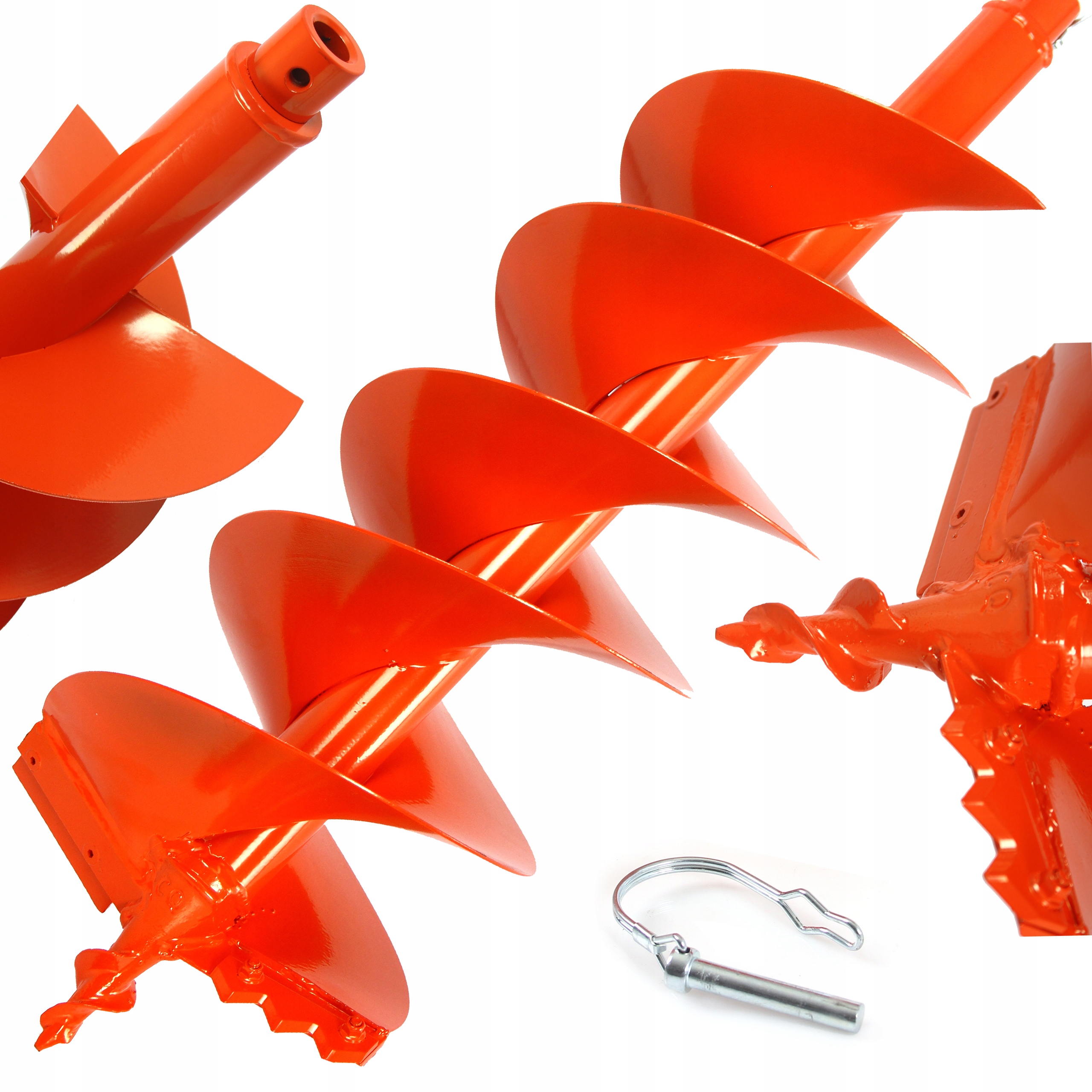 WIERTŁO świdra do gleby ziemi PROFESJONALNE 25 cm Zasilanie spalinowe