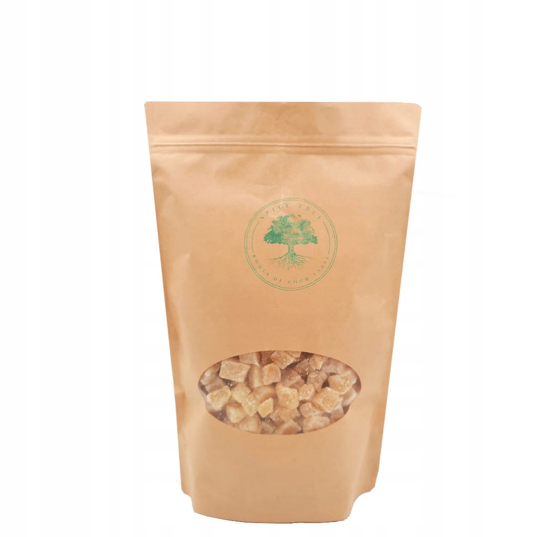 6 x Spice Tree Zázvor kandovaná kostka 100 g, přírodní kvalita Premium