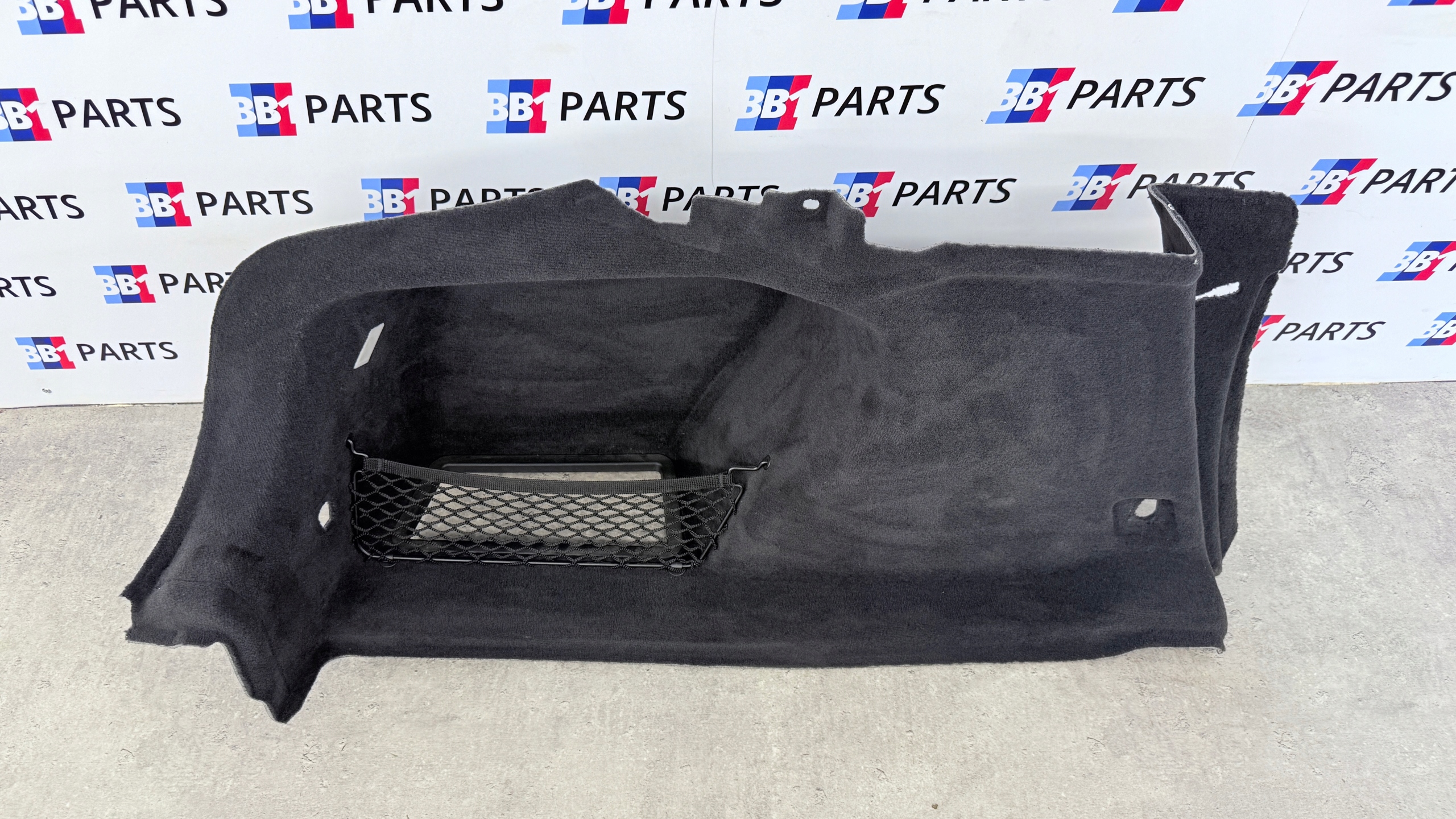 BMW G26 upholstery black boot left side left 9871057