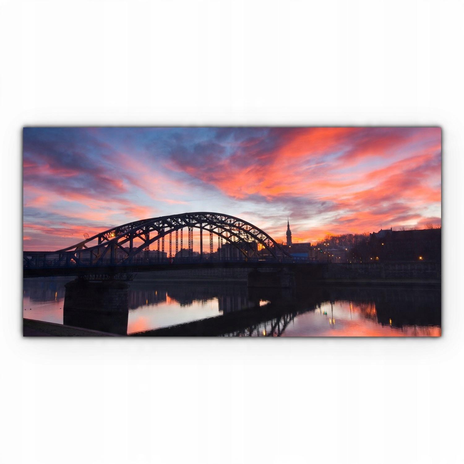 

Obraz Canvas dekoracja 100x50 Most Wschód Słońca