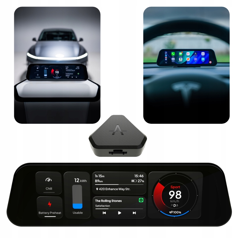 Enhance S3XY Dash Commander Zestaw Do Tesla Model Y Juniper
