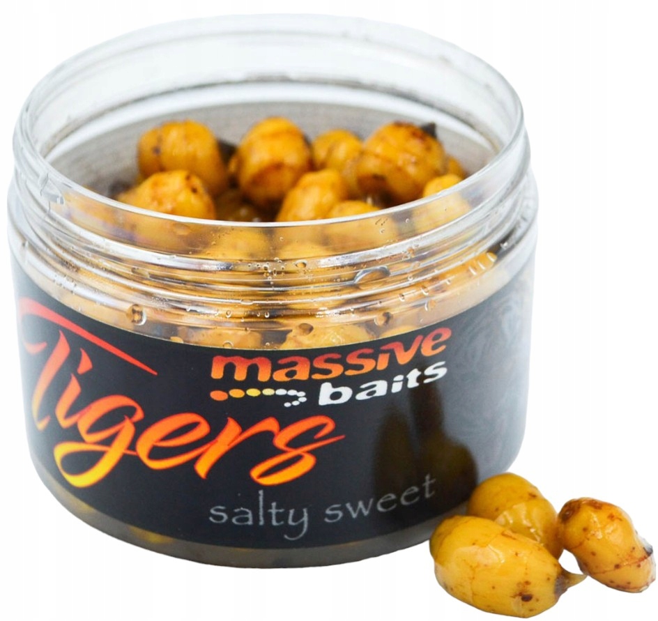 Orzech tygrysi Massive Baits Salty Sweet Tigers Bolsena Squid (150ml)