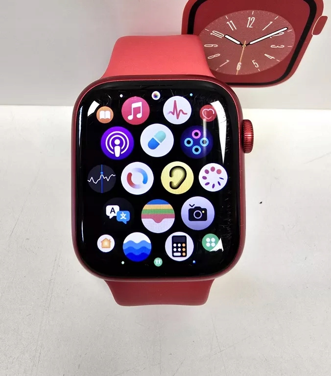 iPhone8とApplewatch Apple Watch Series 8 GPS+Cellularモデル 45mm MNKU3J/A