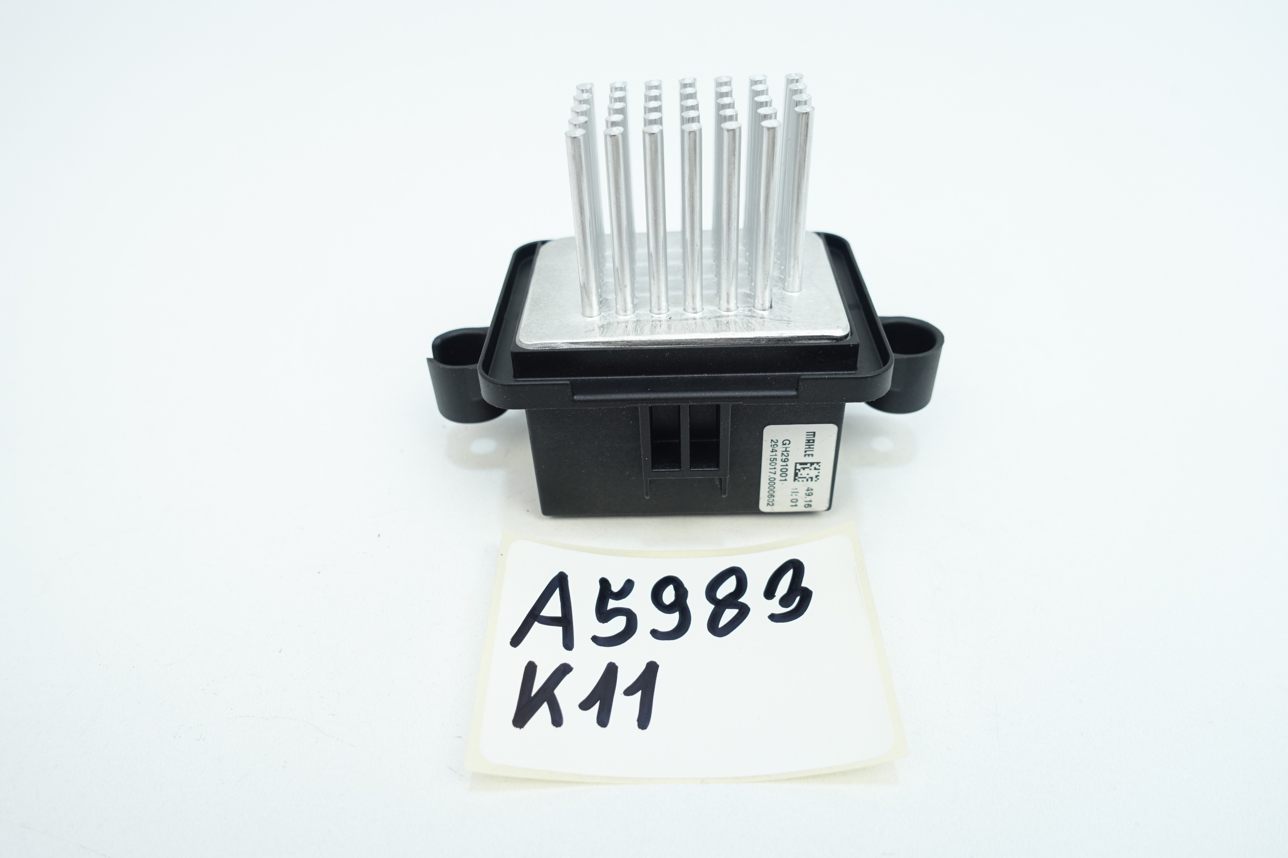 РЕЗИСТОР ВОЗДУХОДУВКИ MAHLE GH291001