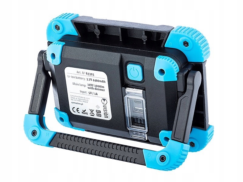 VISION LAMPA ROBOCZA PANELOWA LED COB WARSZTATOWA BUDOWLANA AKUMULATOROWA Marka Vision