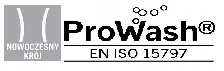 Koszulka T-Shirt MASCOT CROSSOVER ProWash szary L Materiał dominujący bawełna