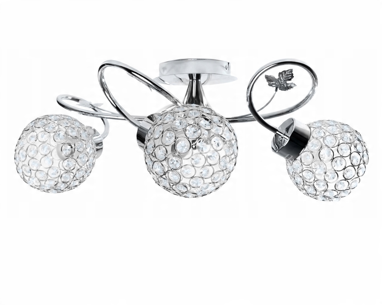 

Lampa Sufitowa Żyrandol Kryształowa Plafon