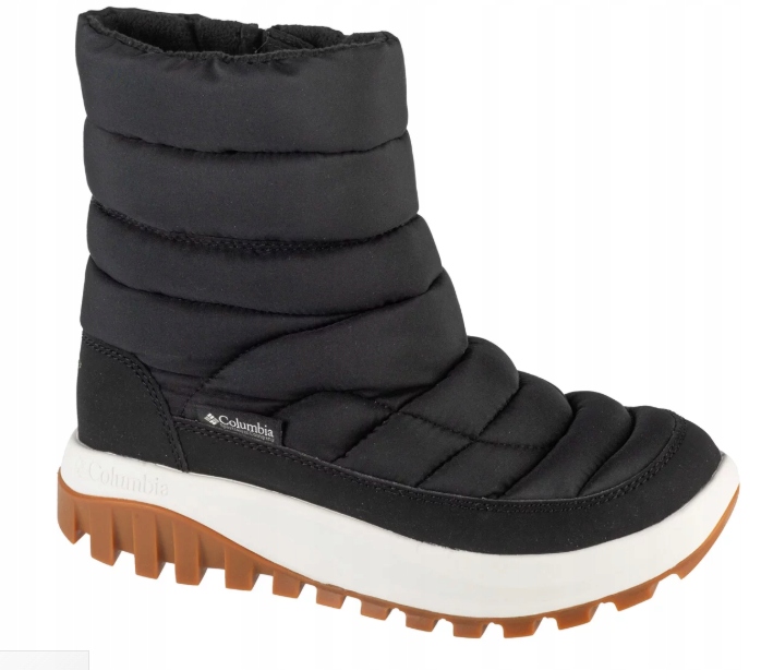 Columbia Dámské Černé Sněhule S Hnědou Podrážkou 41 6 CM