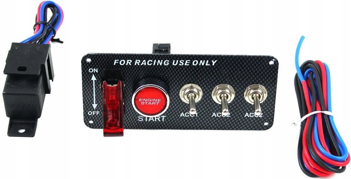 STARTER SILNIKA 3x WLACZNIK PANEL START STOP Part number PP WL 013