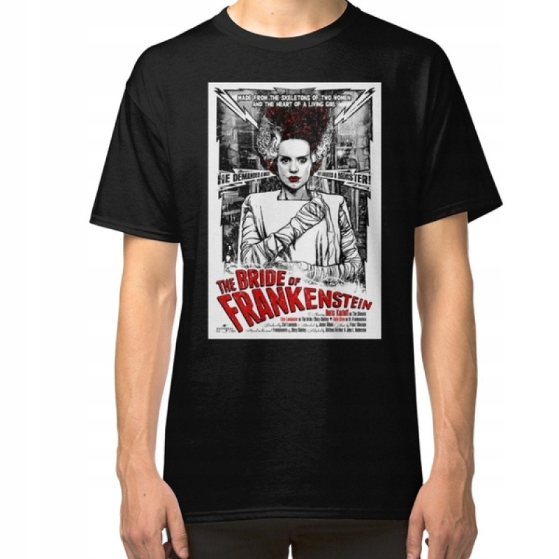 Modna koszulka męska Frankenstein's Bride