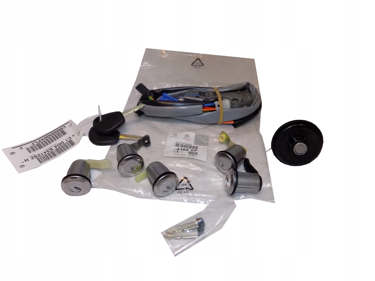 STACYJKA KPL ZAMKOW C BERLINGO P PARTNER 4162CF