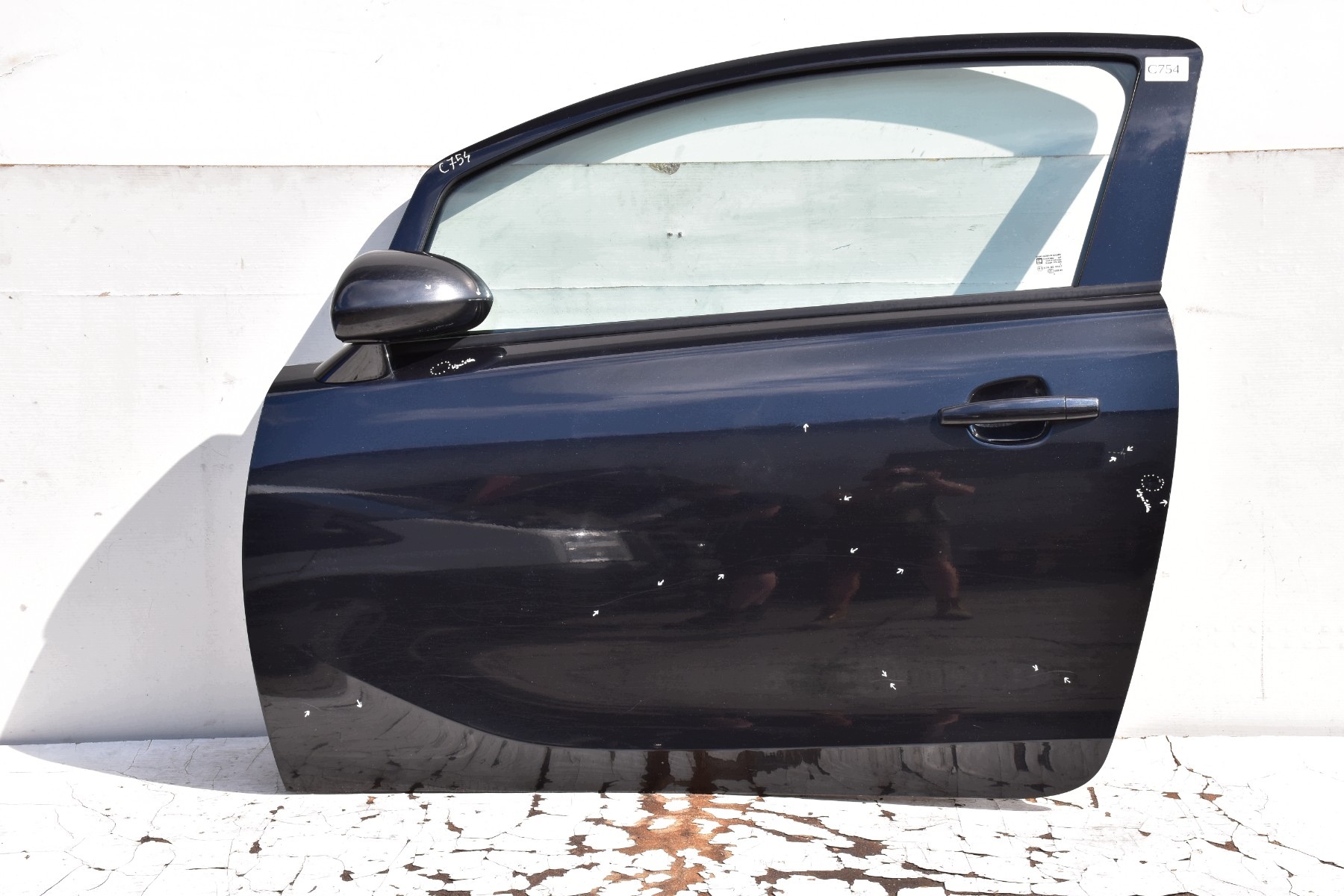 door left front OPEL CORSA E HB 3D 2016-2019 Kod lakieru: Z22C