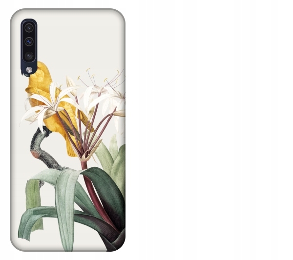 

Etui pokrowiec Samsung Galaxy A50 Ptak papuga akwa