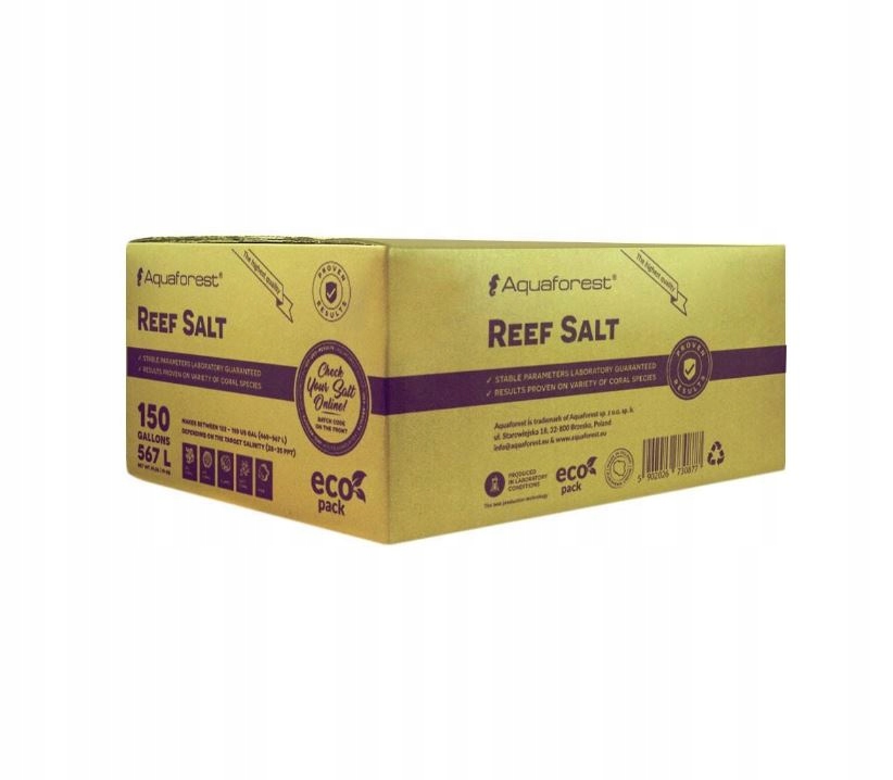 Aquaforest Reef Salt 19kg Box (Mořská sůl pro akvária)