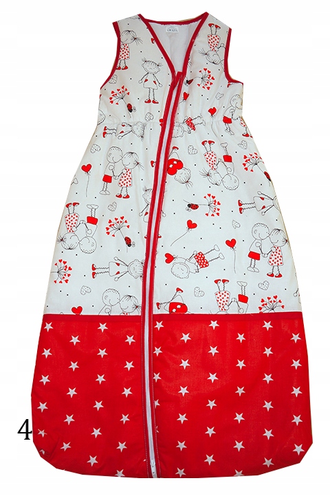 ŚPIWÓR ŚPIWOREK DO SPANIA 104-110 cm RÓŻNE WZORY Marka Inna