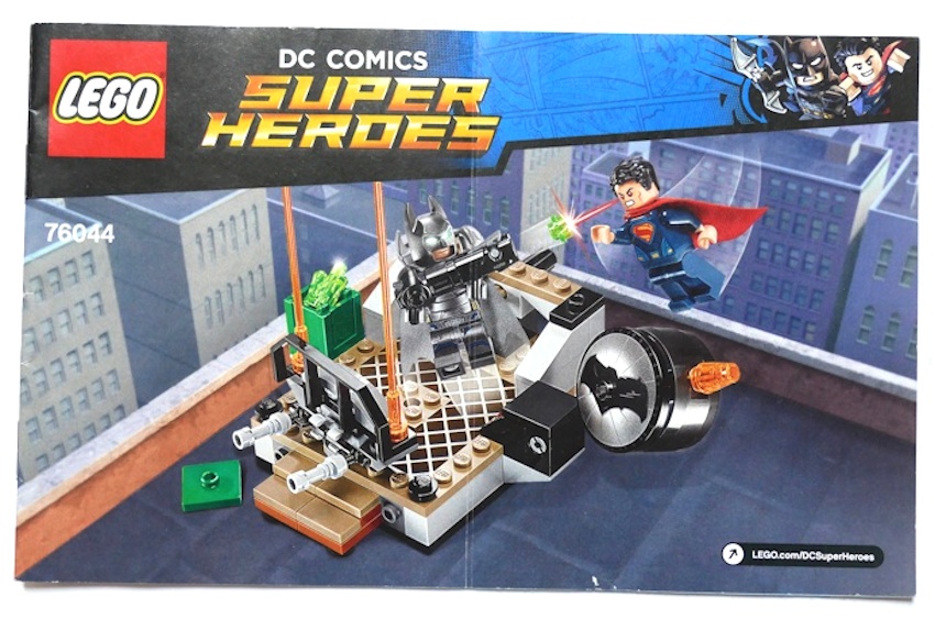 LEGO INSTRUKCJA SUPER HEROES 76044 WYZWANIE