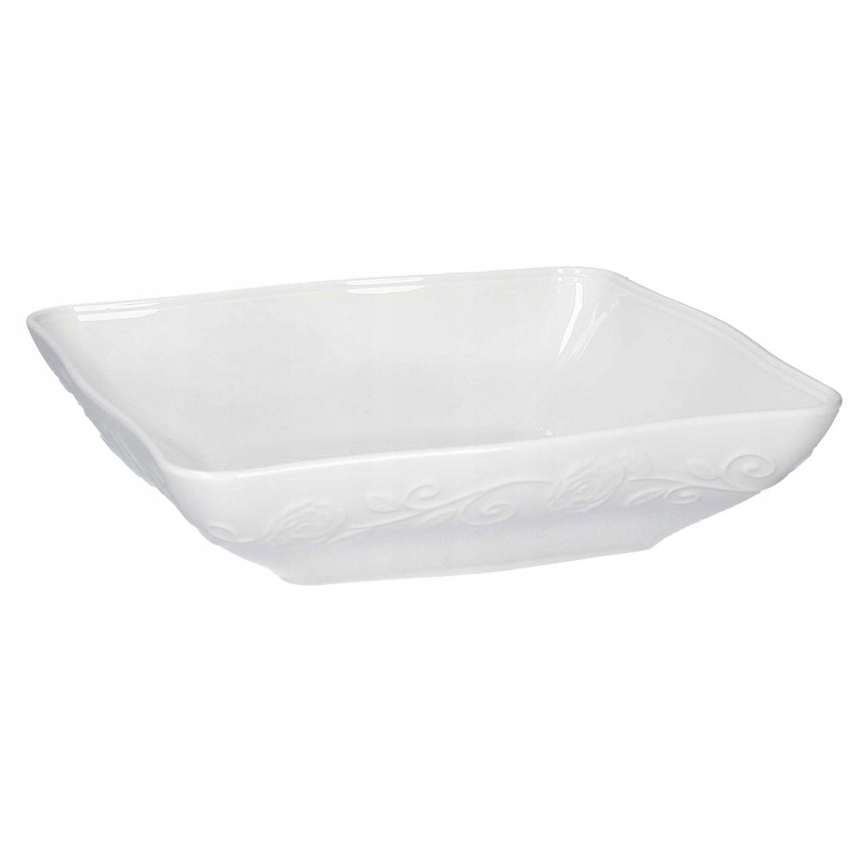 Sada 6 štvorcových plytkých misiek 22 cm Florentina La Porcellana Bianca
