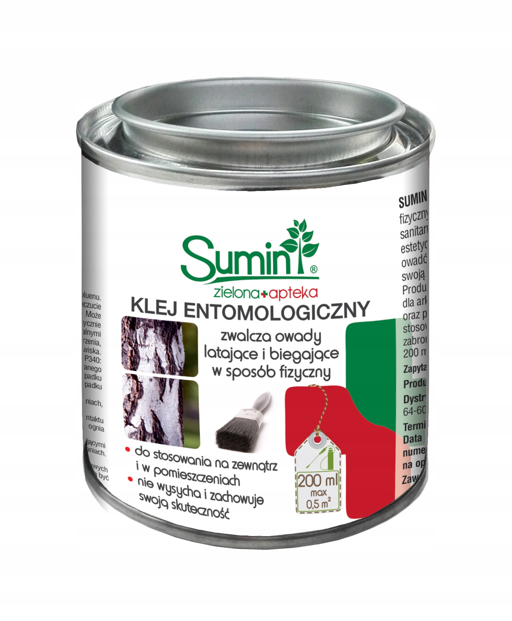 

Klej Entomologiczny 200ml zwalcza owady szkodniki