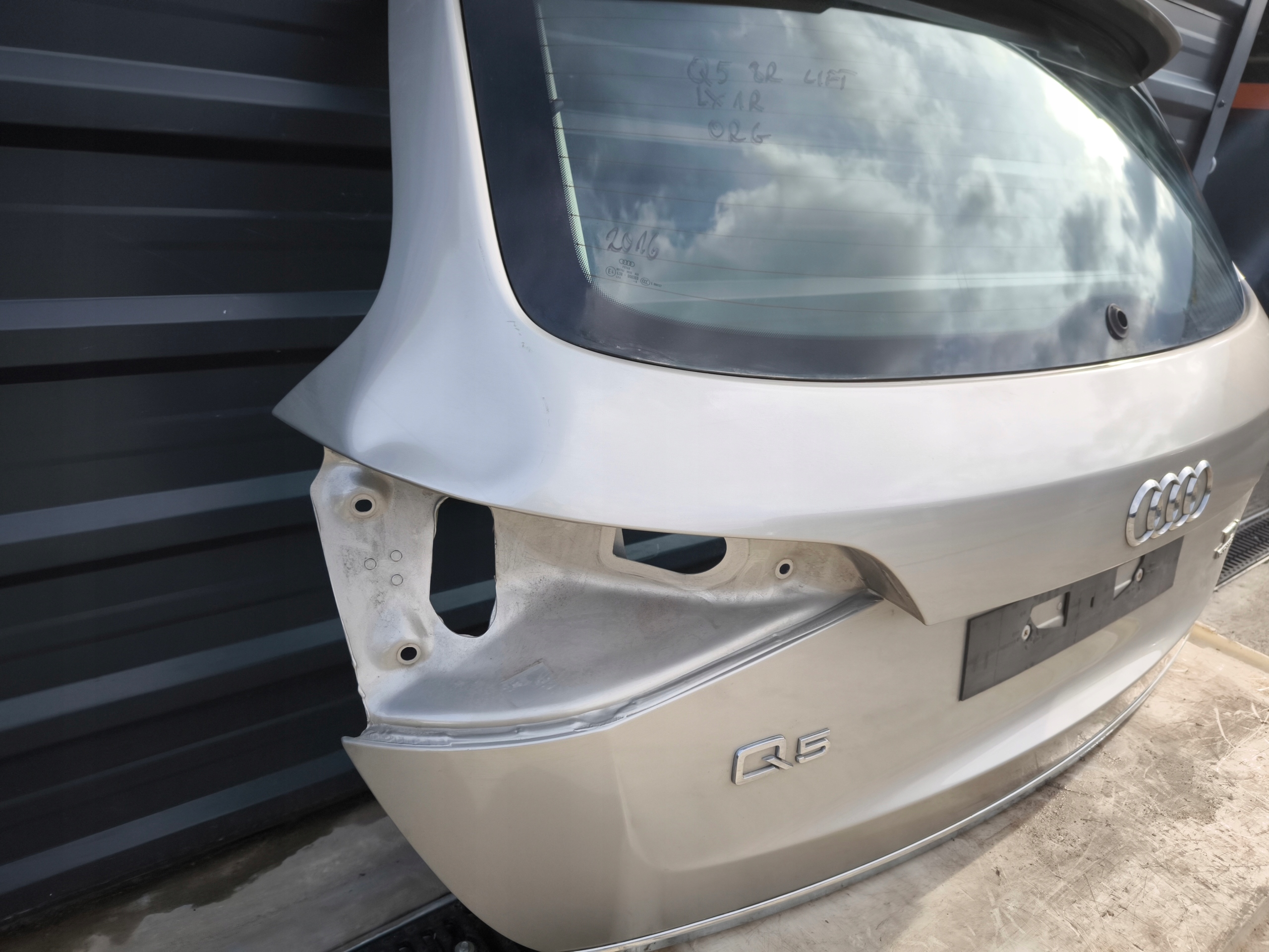 boot doors rear part AUDI Q5 8R LIFT S LINE LX1R 2008-2016 original !!!