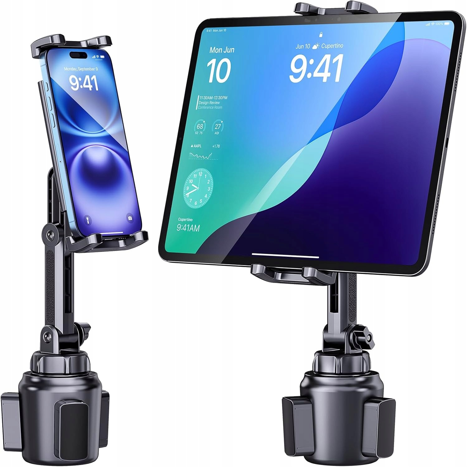 Uchwyt Samochodowy Na Tablet Regulowany 360° Stabilny