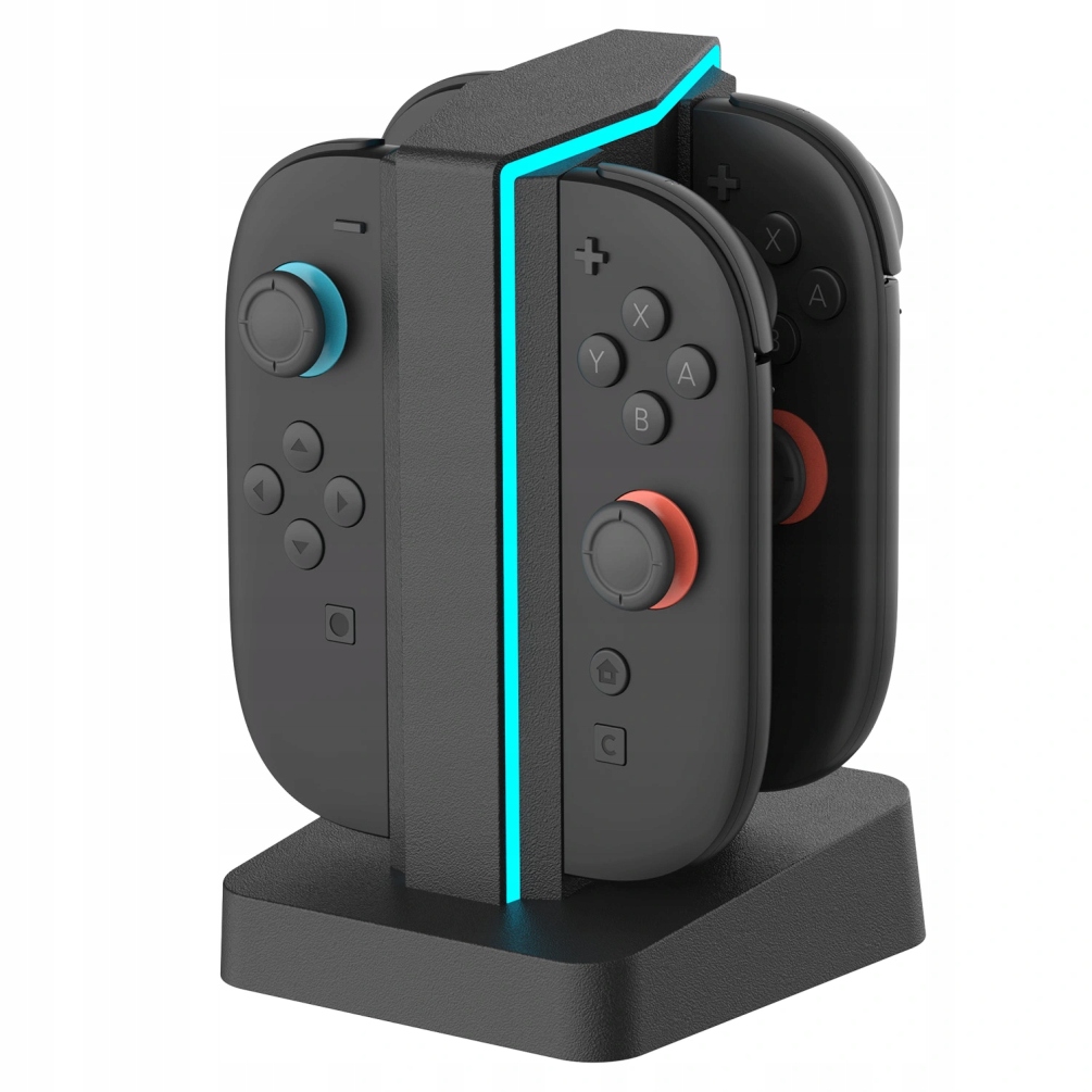 Ładowarka do 4 joy-con'ów konsoli Switch 2 podstawka ładująca 4 w 1