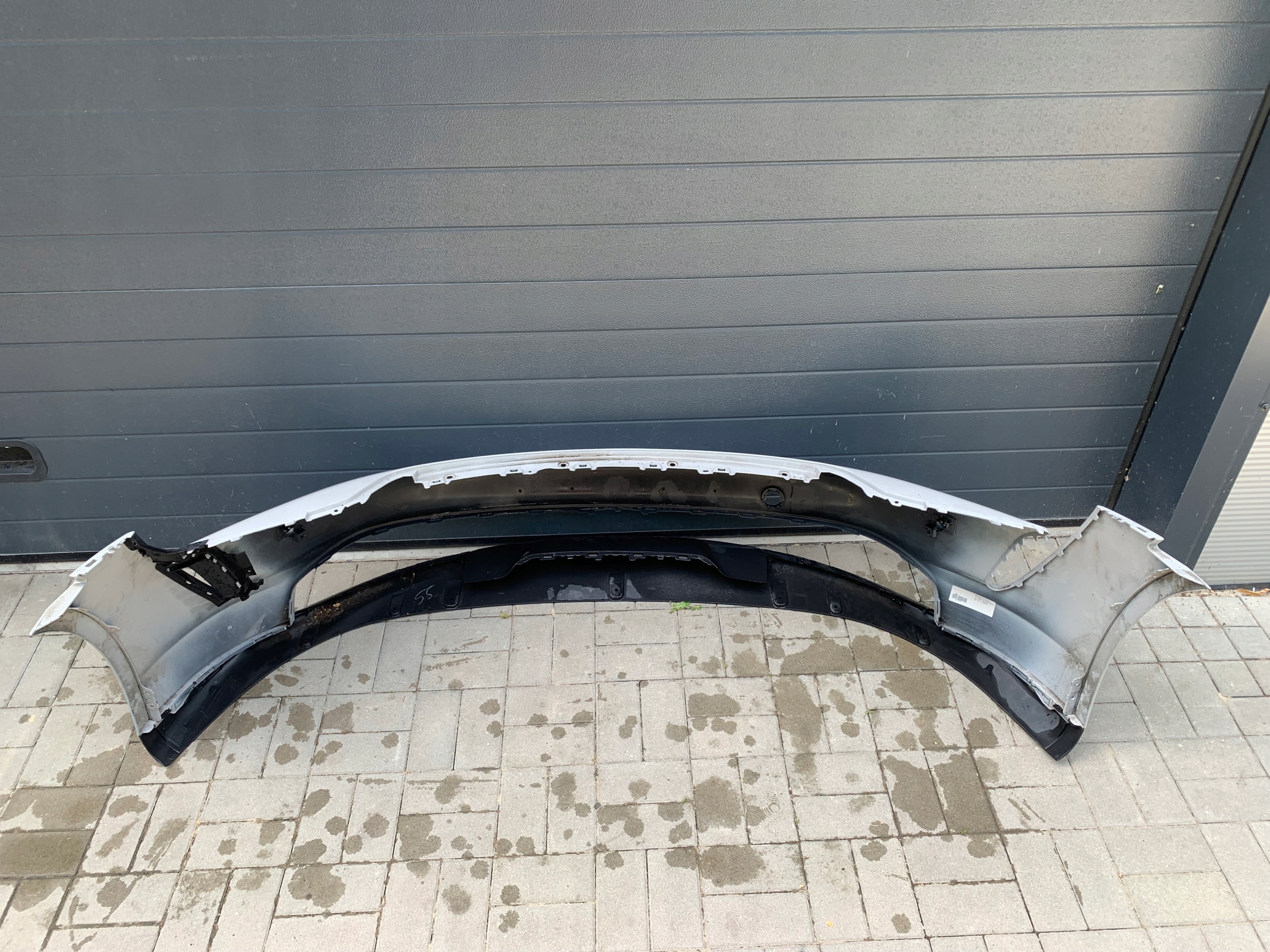 Porsche Tycan 9J1 Sport design bumper front