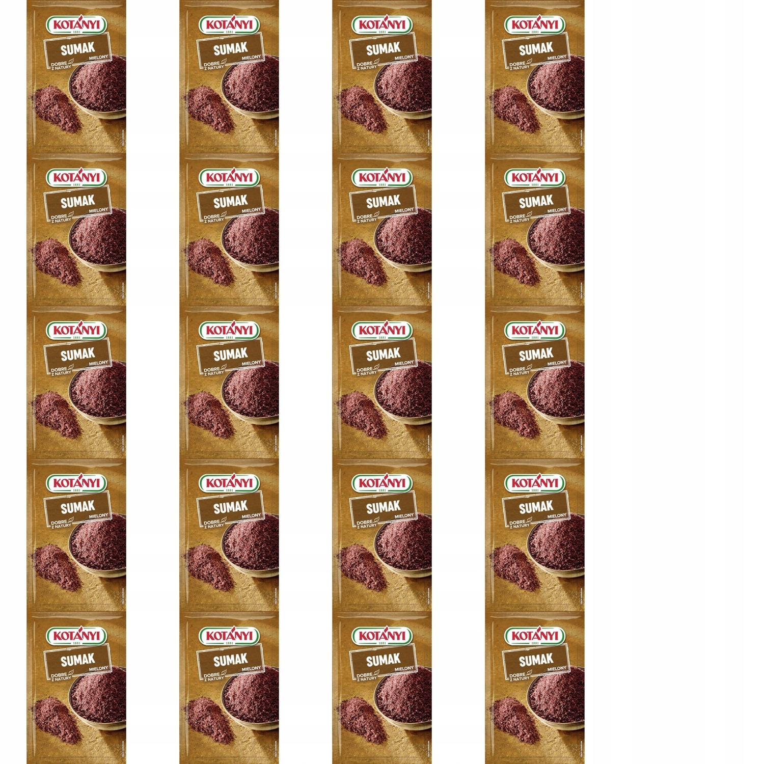 20x 10g Kotanyi sumak mielony Karton