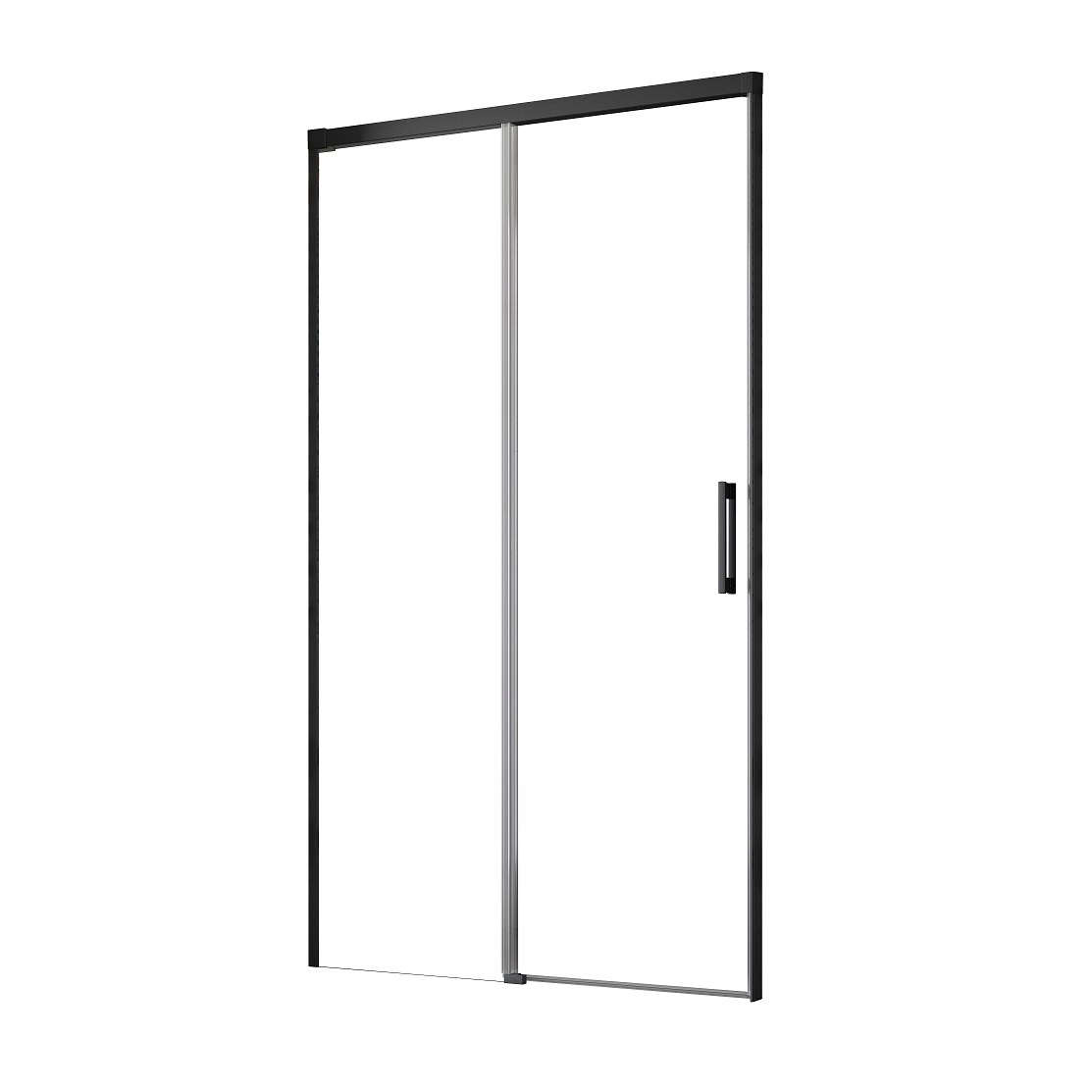 Radaway Idea Black DWJ Drzwi 140 cm lewe czarne