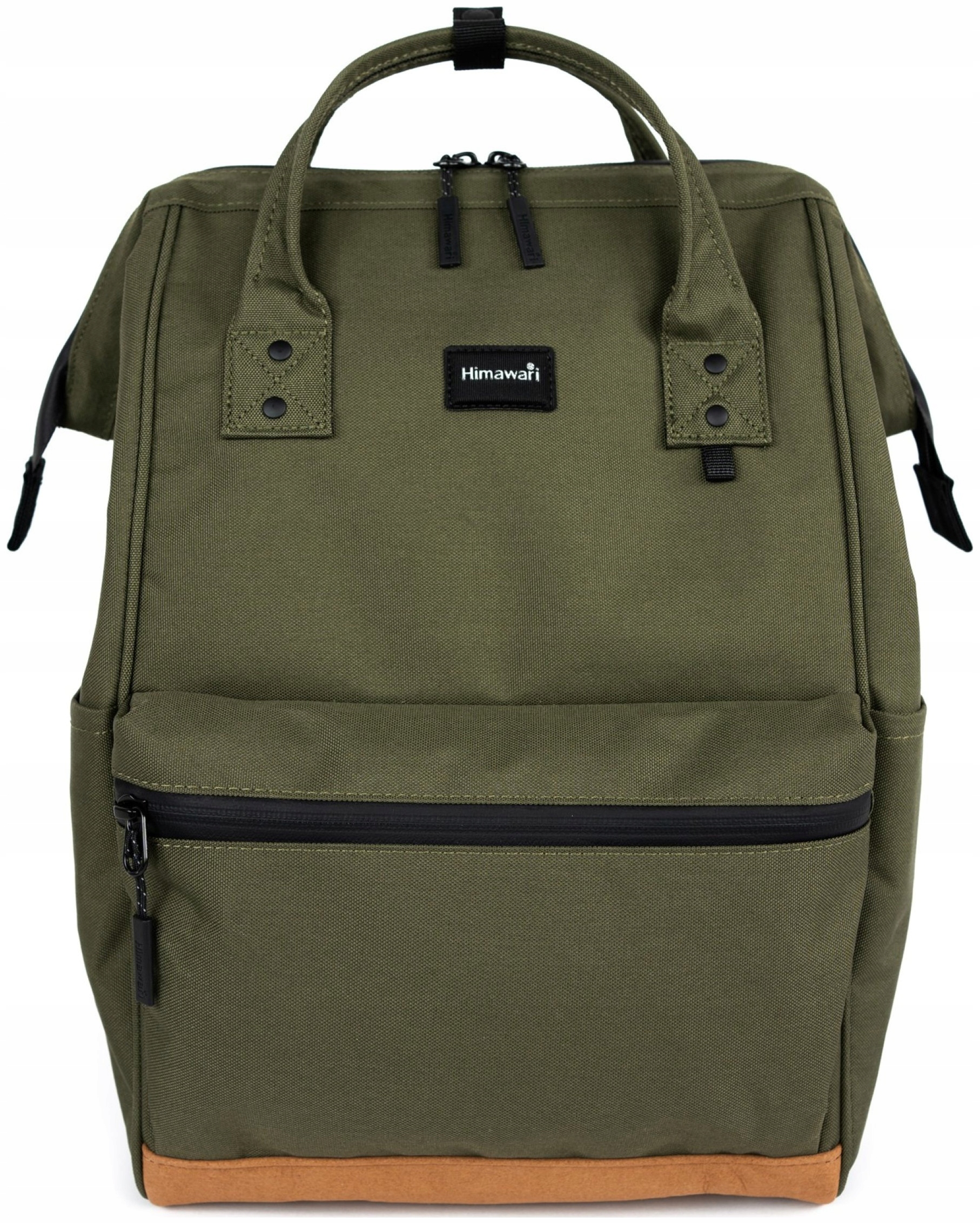 Batoh na notebook Himawari Cabin M do práce do školy, voděodolný, Khaki