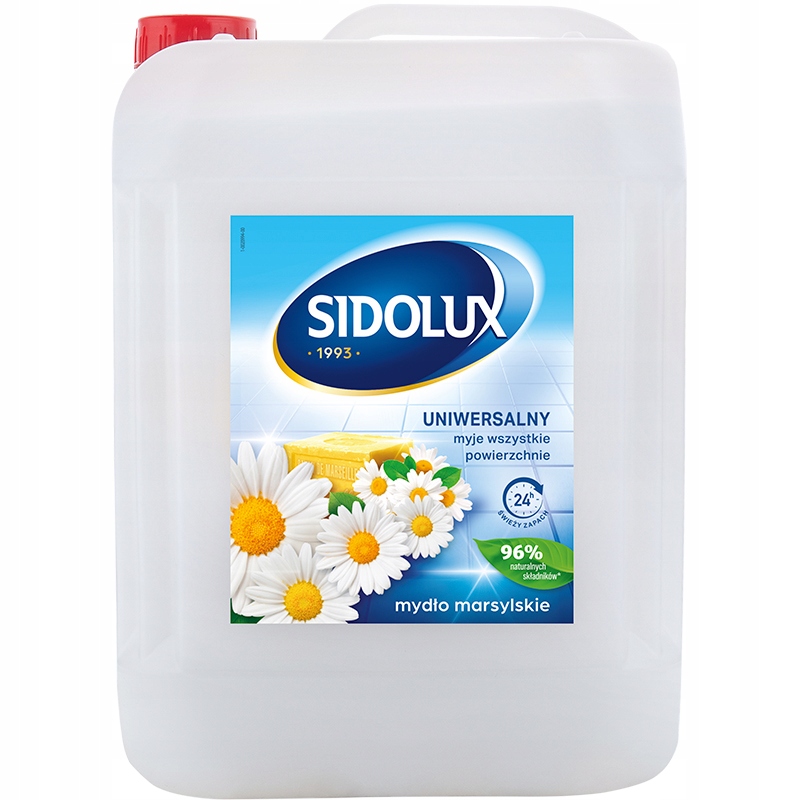 

Sidolux płyn do mycia podłóg mydło marsylskie 5l